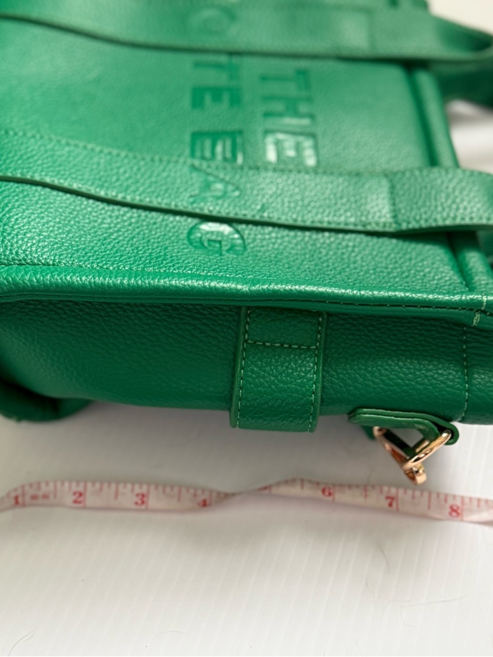 Faux Leather Tote - Picture 5 of 9